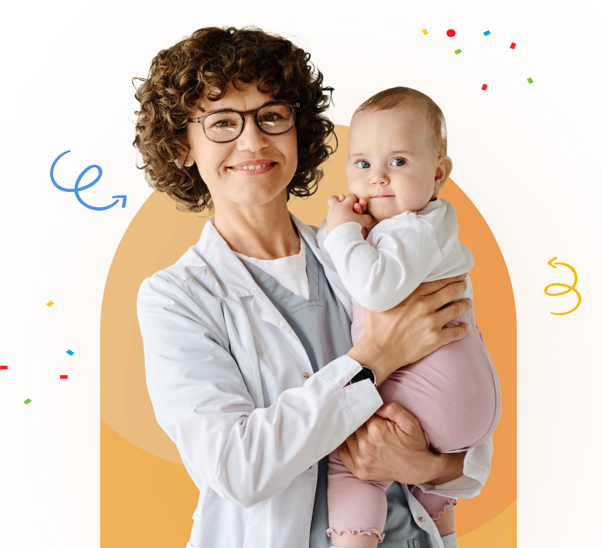 enfermera y paciente